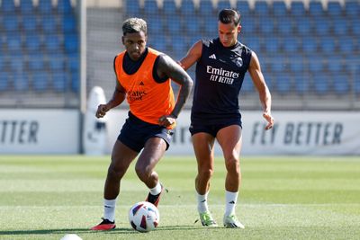 entrenamiento del real madrid