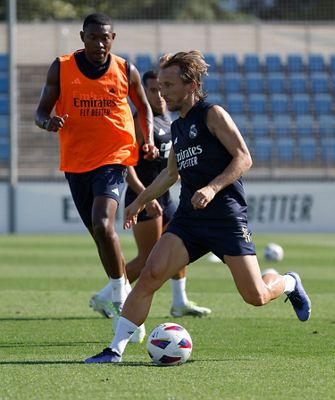 entrenamiento del real madrid