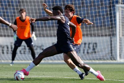 entrenamiento del real madrid