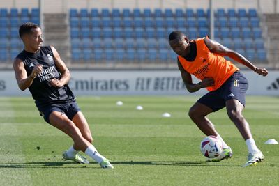 entrenamiento del real madrid
