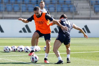 entrenamiento del real madrid
