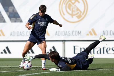 entrenamiento del real madrid