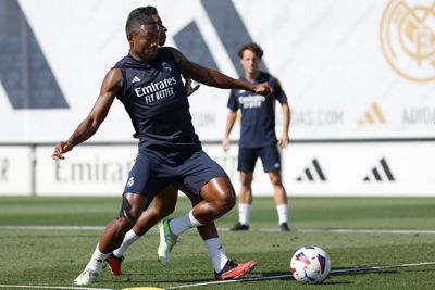 entrenamiento del real madrid