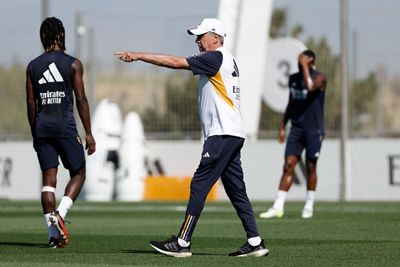 entrenamiento del real madrid