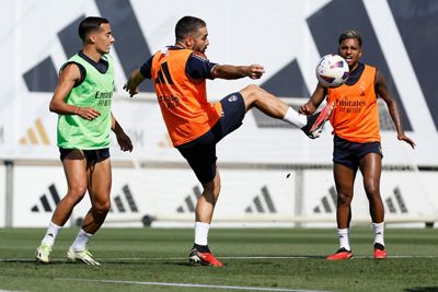 entrenamiento del real madrid