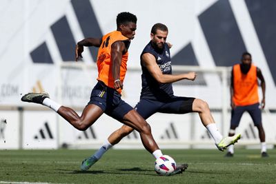 entrenamiento del real madrid