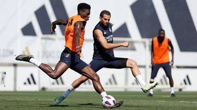 High intensity in week's second training session