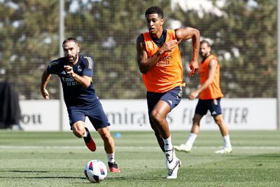 entrenamiento del real madrid