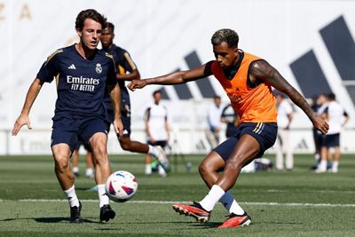 entrenamiento del real madrid