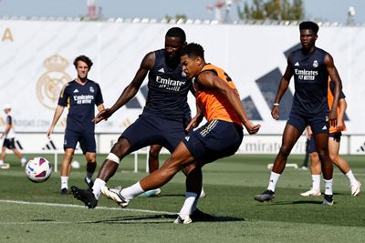 entrenamiento del real madrid