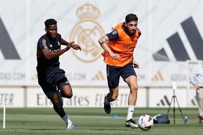 entrenamiento del real madrid
