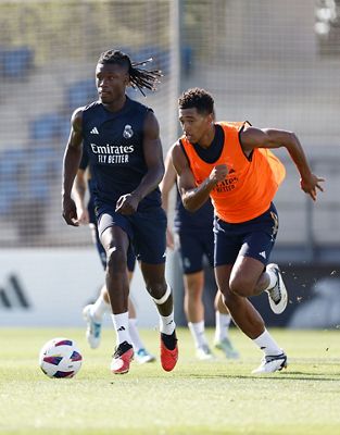 entrenamiento del real madrid