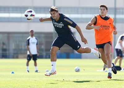 entrenamiento del real madrid