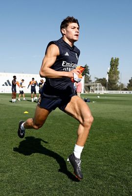 entrenamiento del real madrid