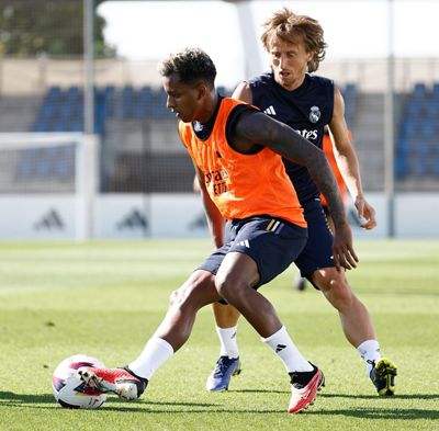 entrenamiento del real madrid