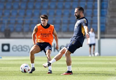 entrenamiento del real madrid