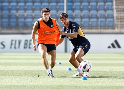 entrenamiento del real madrid