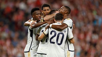 Once inicial del Real Madrid contra el Celta