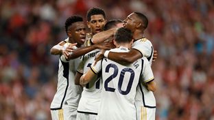 Once inicial del Real Madrid contra el Celta