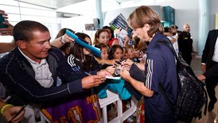Así fue la llegada del Real Madrid a Vigo