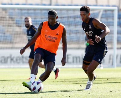 entrenamiento del real madrid