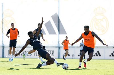 entrenamiento del real madrid