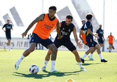 entrenamiento del real madrid