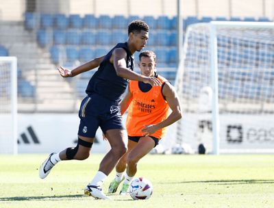 entrenamiento del real madrid