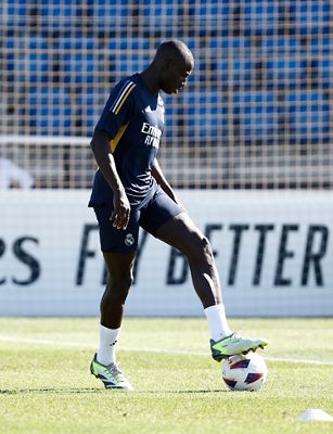 entrenamiento del real madrid