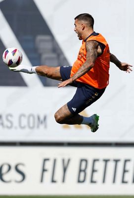 entrenamiento del real madrid