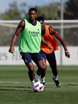 entrenamiento del real madrid