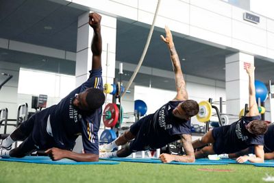 entrenamiento del real madrid