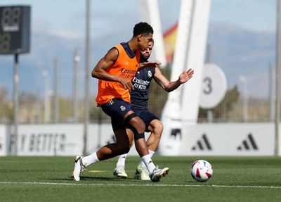 entrenamiento del real madrid