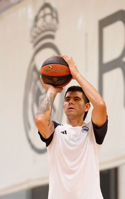 entrenamiento del real madrid de baloncesto