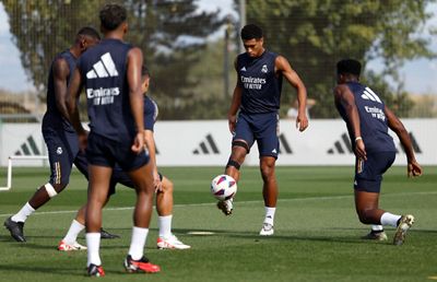 entrenamiento del real madrid