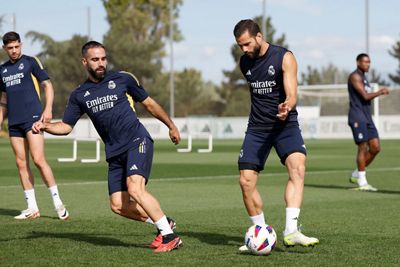 entrenamiento del real madrid