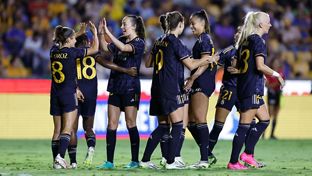 Once inicial del Real Madrid frente al Club América