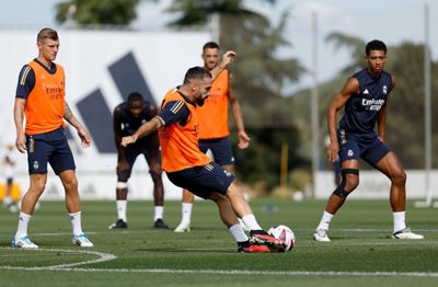 entrenamiento del real madrid