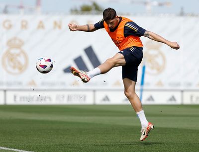entrenamiento del real madrid