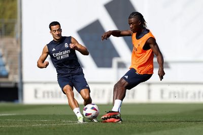 entrenamiento del real madrid