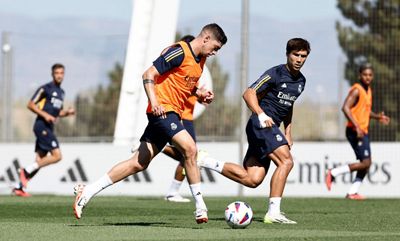 entrenamiento del real madrid