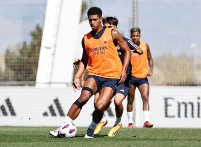 entrenamiento del real madrid