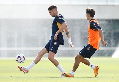 entrenamiento del real madrid