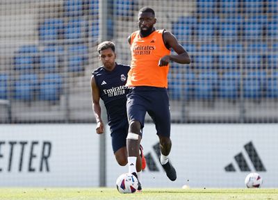 entrenamiento del real madrid