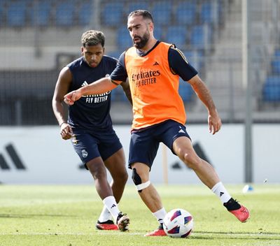 entrenamiento del real madrid