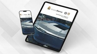El 'Grada Blanca' del Real Madrid-Getafe