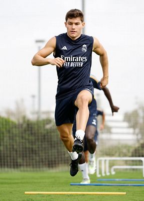 entrenamiento del real madrid
