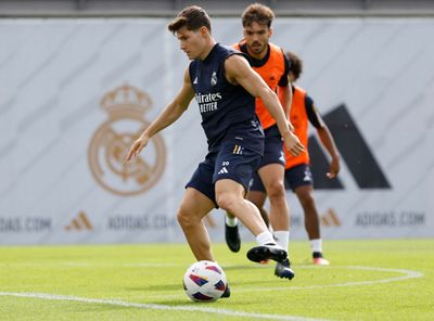 entrenamiento del real madrid