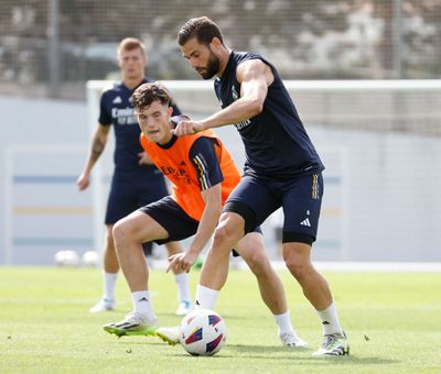 entrenamiento del real madrid