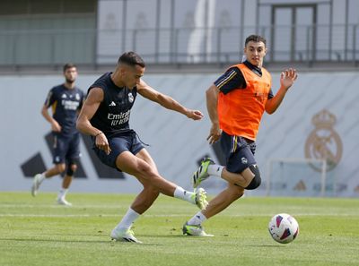 entrenamiento del real madrid
